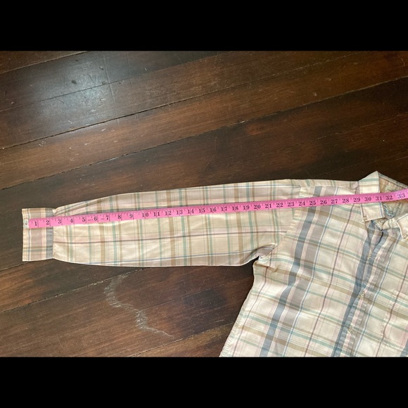 *VINTAGE* PRE-OWNED ARROW BRIGADE brand BUTTON UP LONG SLEEVE - Picture 3 of 6